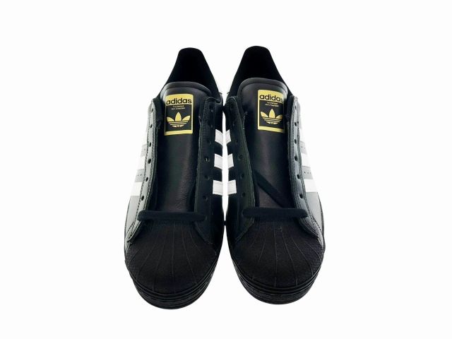アディダス adidas ADV スーパースター スニーカー GW 6931 28 ブラック ホワイト ブランド古着ベクトル ▲ 260108