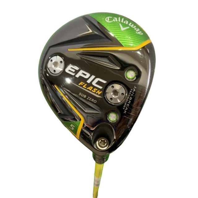 キャロウェイ EPIC FLASH SUBZERO 5 W フェアウェイウッド FW 特注シャフト フレックスS メンズ 男性用 右利き 右用 Cランク ゴルフクラブ