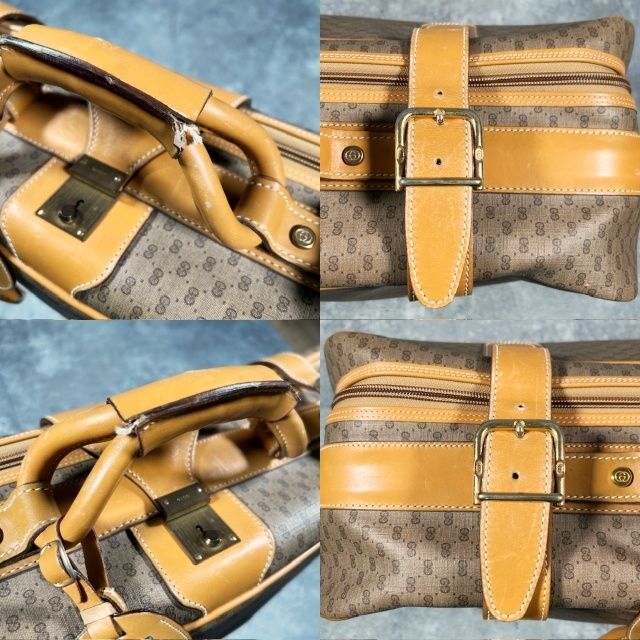 GUCCI グッチ 70-80's Old Gucci オールドグッチ トラベルケース 旅行