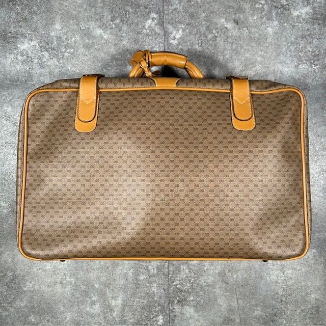 【美品 】GUCCI グッチ トラベルバッグ マイクロGG柄 オールドグッチ 美品 】GUCCI グッチ トラベルバッグ マイクロGG柄 オールドグッチ 美