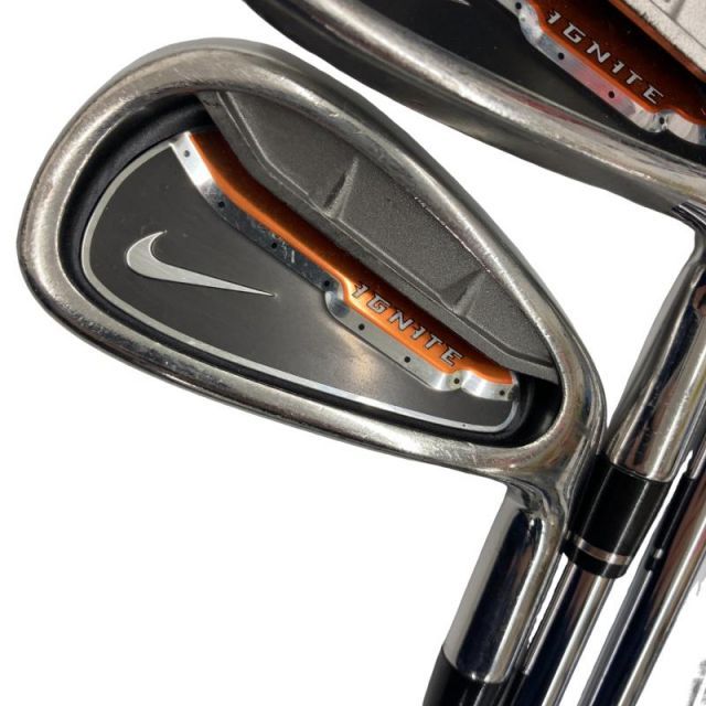 ナイキ NIKE IGNITE 3 8 S アイアンセット IR スチール フレックスUNI メンズ 男性用 右利き 右用 Cランク ゴルフクラブ
