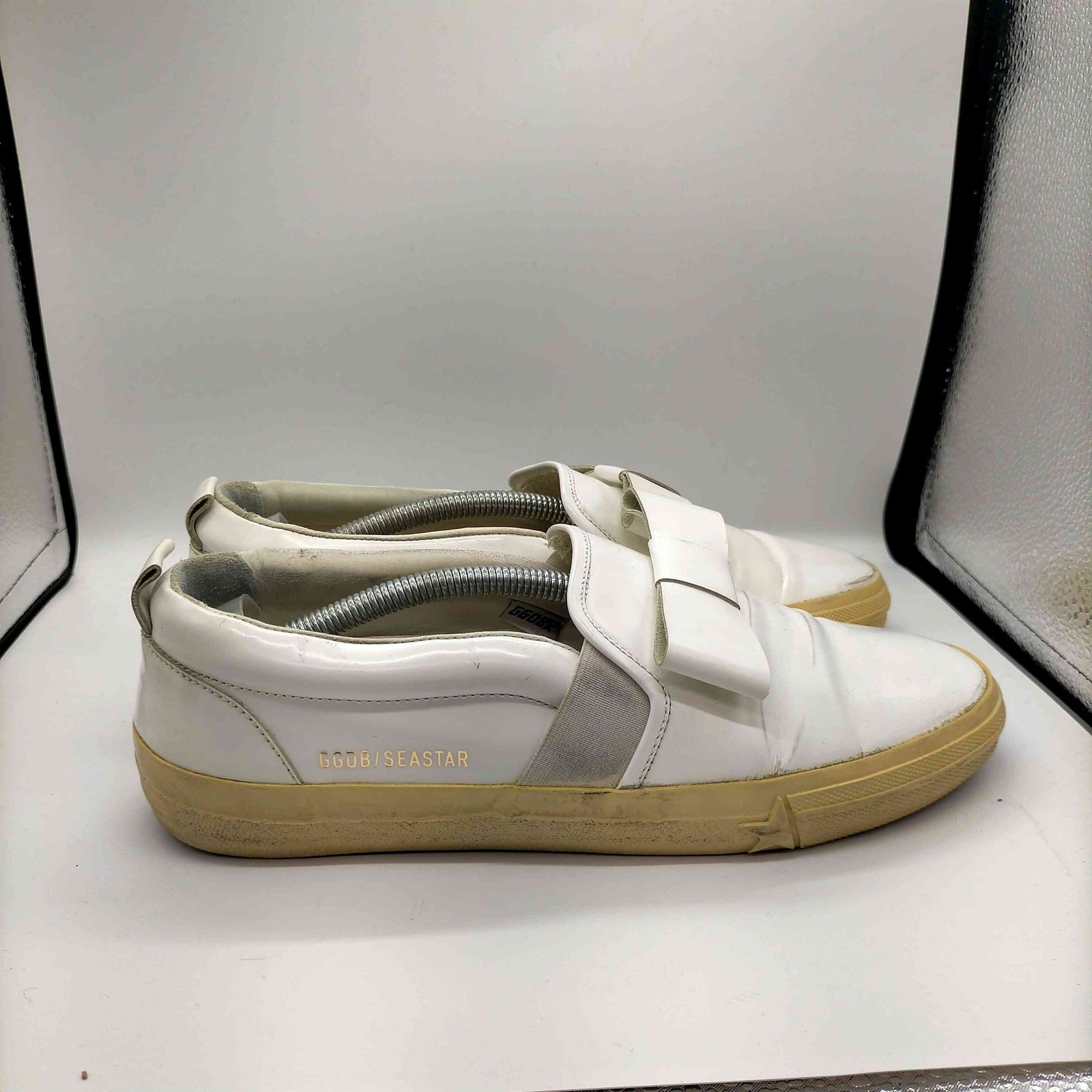 ゴールデングース GOLDEN GOOSE SEASTAR 汚れ加工 リアルレザー 