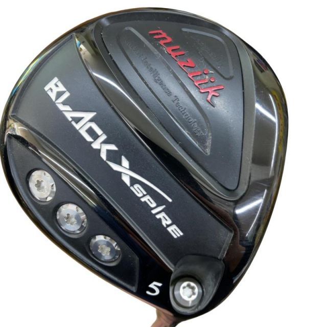 中古】 muziik muziik BLACK XSPIRE 5W フェアウェイウッド FW 純正