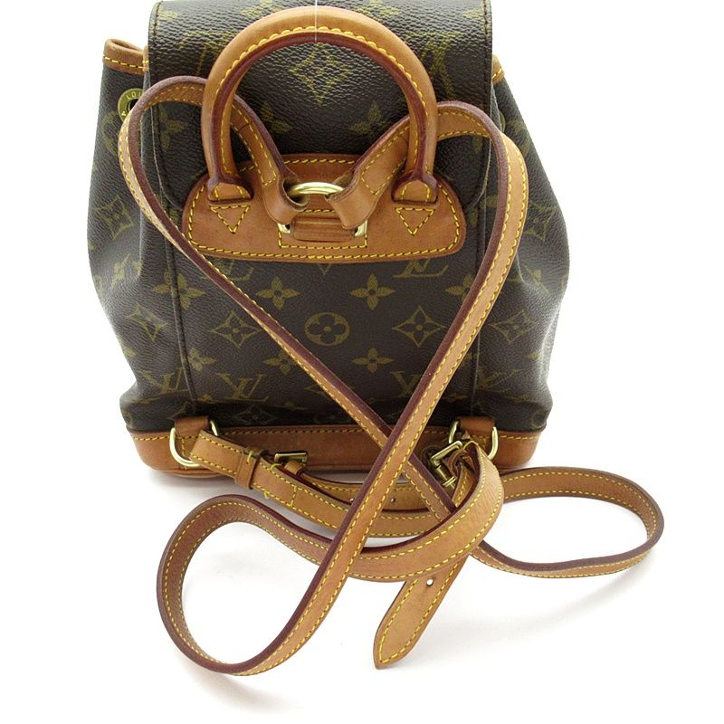 ルイ・ヴィトン ミニモンスリ M51137 モノグラム レディース リュック
