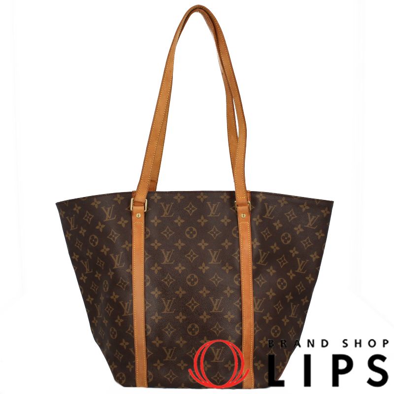 ルイ ヴィトン サックショッピング M 51108 モノグラム レディース トートバッグ ブラウン