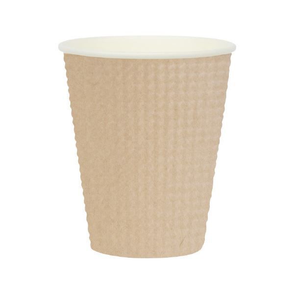 サンナップ エンボスカップ未晒し340 mL ×50 P