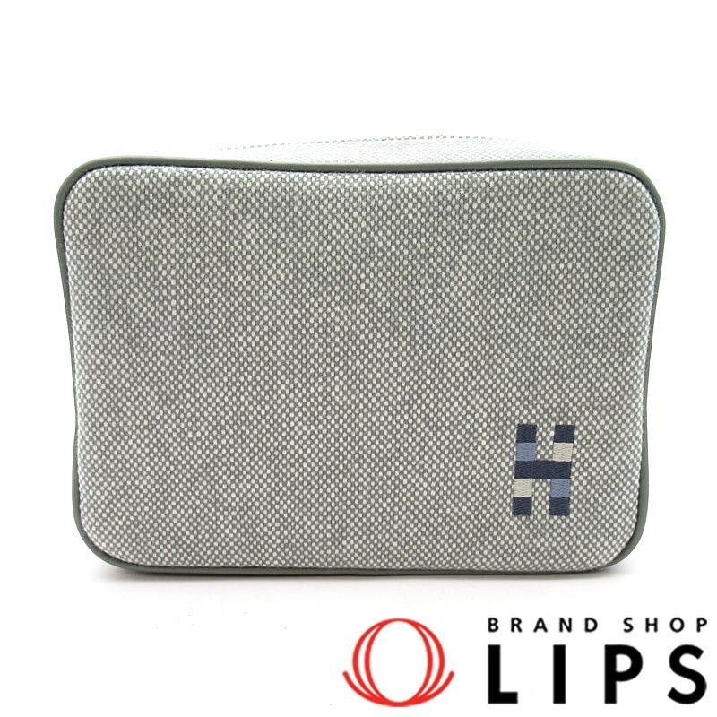 エルメス シャピートルH キャヴァリエ PM 05 ウール レディース セカンドバッグ グレー ♥