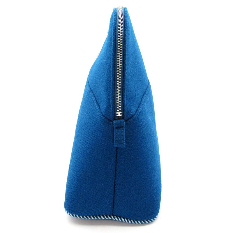 エルメス ボリードポーチGM アニモー ナッテ H103834M 01 ウール