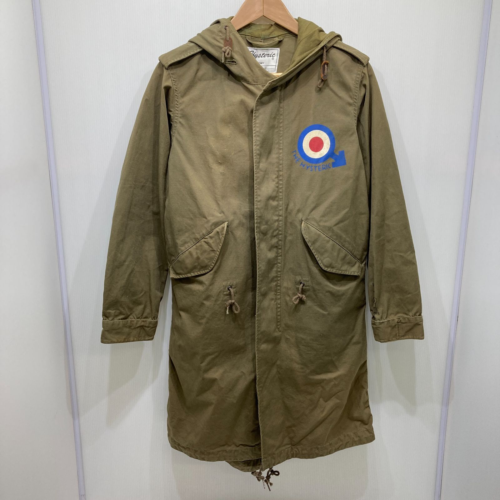 GLAMOUR ヒステリックグラマー モッズコート 2 AC-8050 フリーサイズ カーキ系 綿