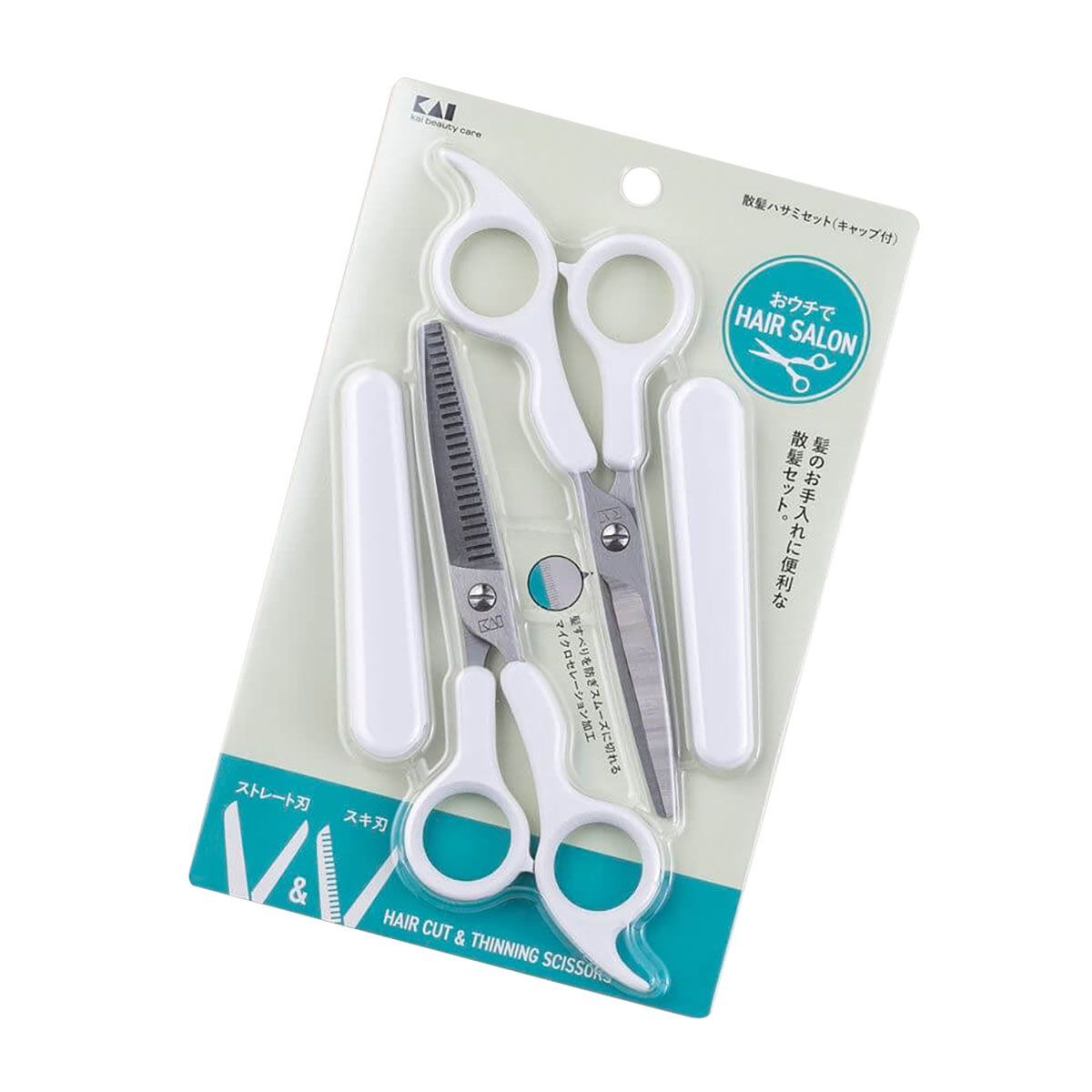 貝印 散髪ﾊｻﾐｾｯﾄ ｷｬｯﾌﾟ付 #000KQ2027△ - メルカリ