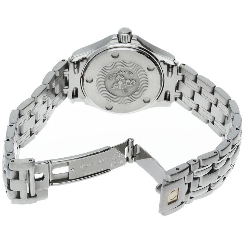 オメガ シーマスター120M クォーツ 27mm 2571.31 保証書 SS レディース