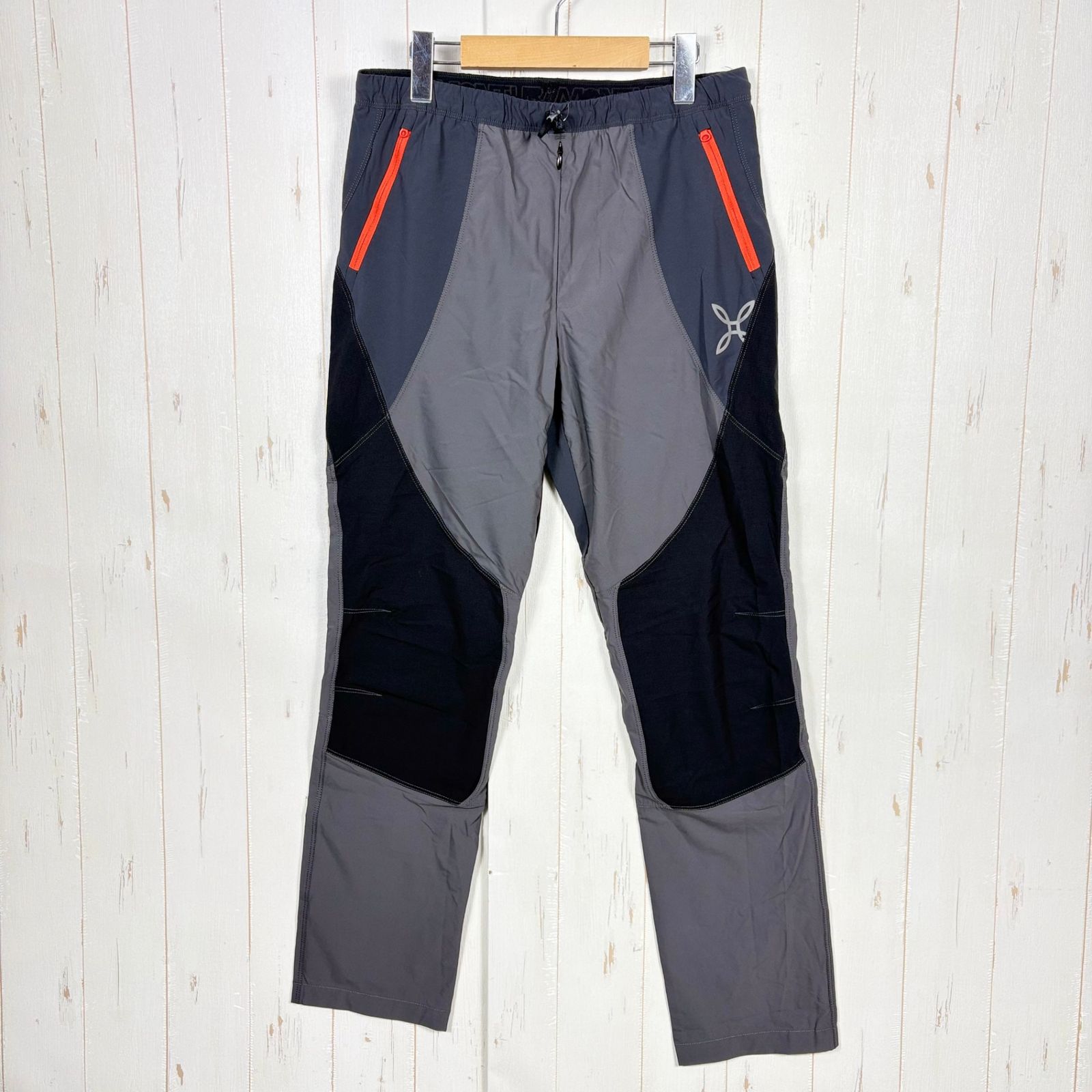 Men s M グレー系 Montura モンチュラ フリー ケー ライトパンツ Free K Light Pants ナイロン ウェア ボトムス ロングパンツ ソフトシェル z ボ