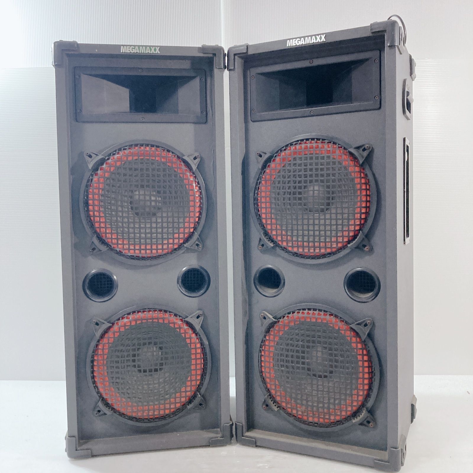 MEGAMAXX NOVAスピーカー 音響機器 モニター カラオケ スピーカーシステム ペアセット