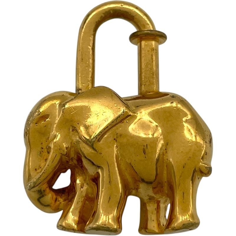 エルメス HERMES エレファントカデナ ゴールド メタル ユニセックス その他小物