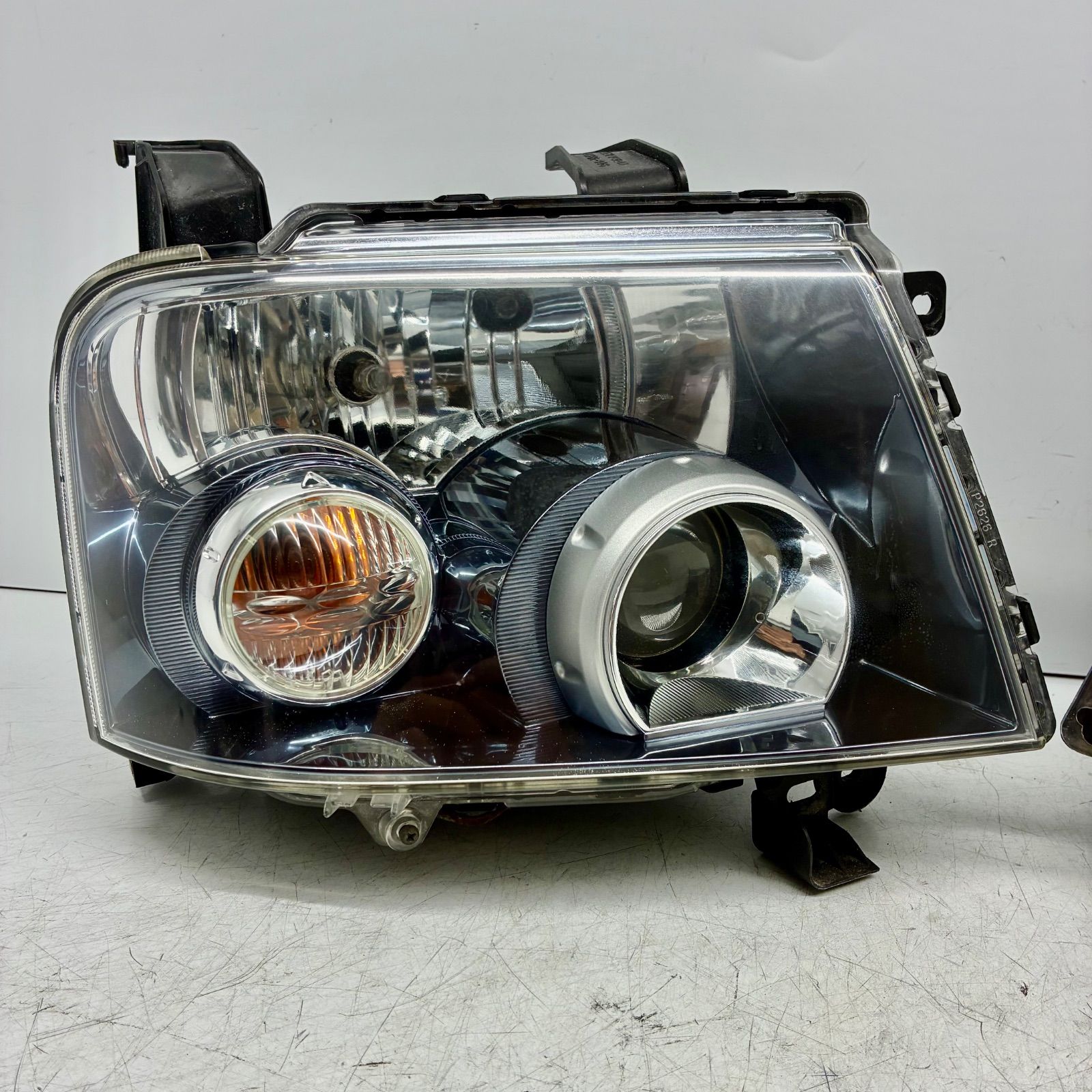 H81W EKスポーツ　最高級クリア施工済　ヘッドライト左右 H81W EKスポーツ最高級クリア施工済ヘッドライト左右