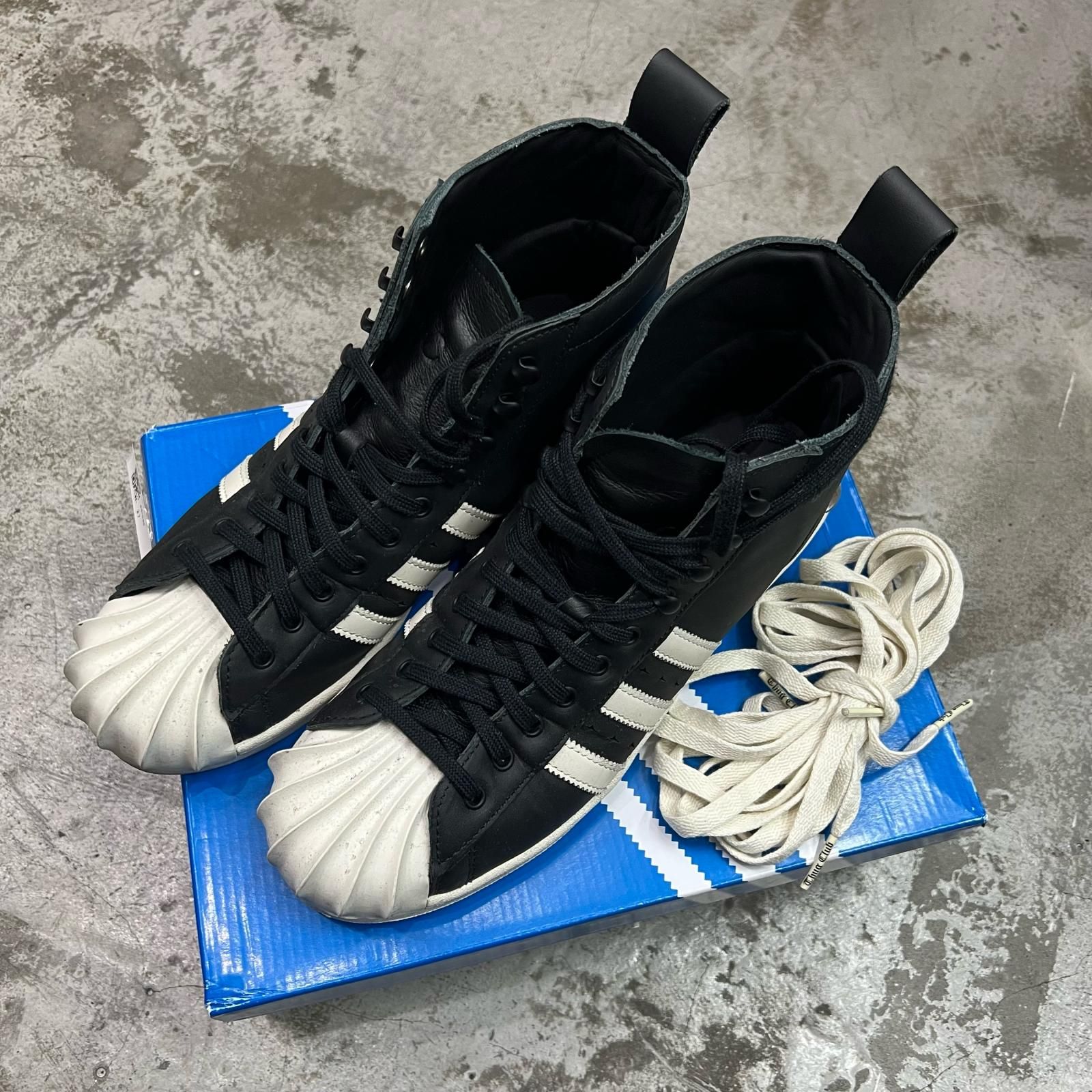 adidas × Thug Club BOOT スーパースターブーツ スニーカー アディダス サグクラブ JP 6519 ブラック 27 cm 5730 M