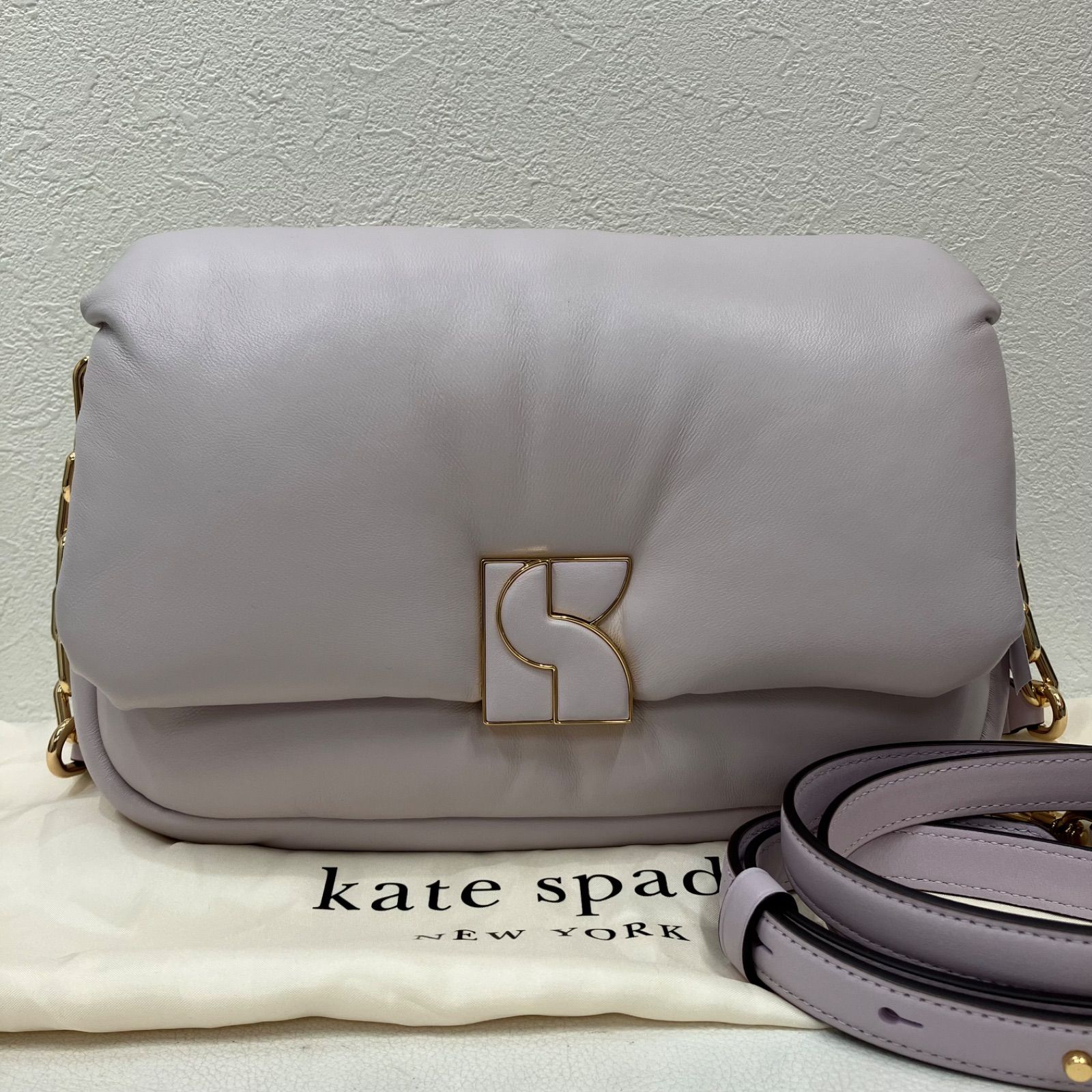8292　kate spade　ケイトスペード　ダコタ　パフィ　2way バッグ 8292 kate spade new york ケイトスペード ダコタ パフィ レザー