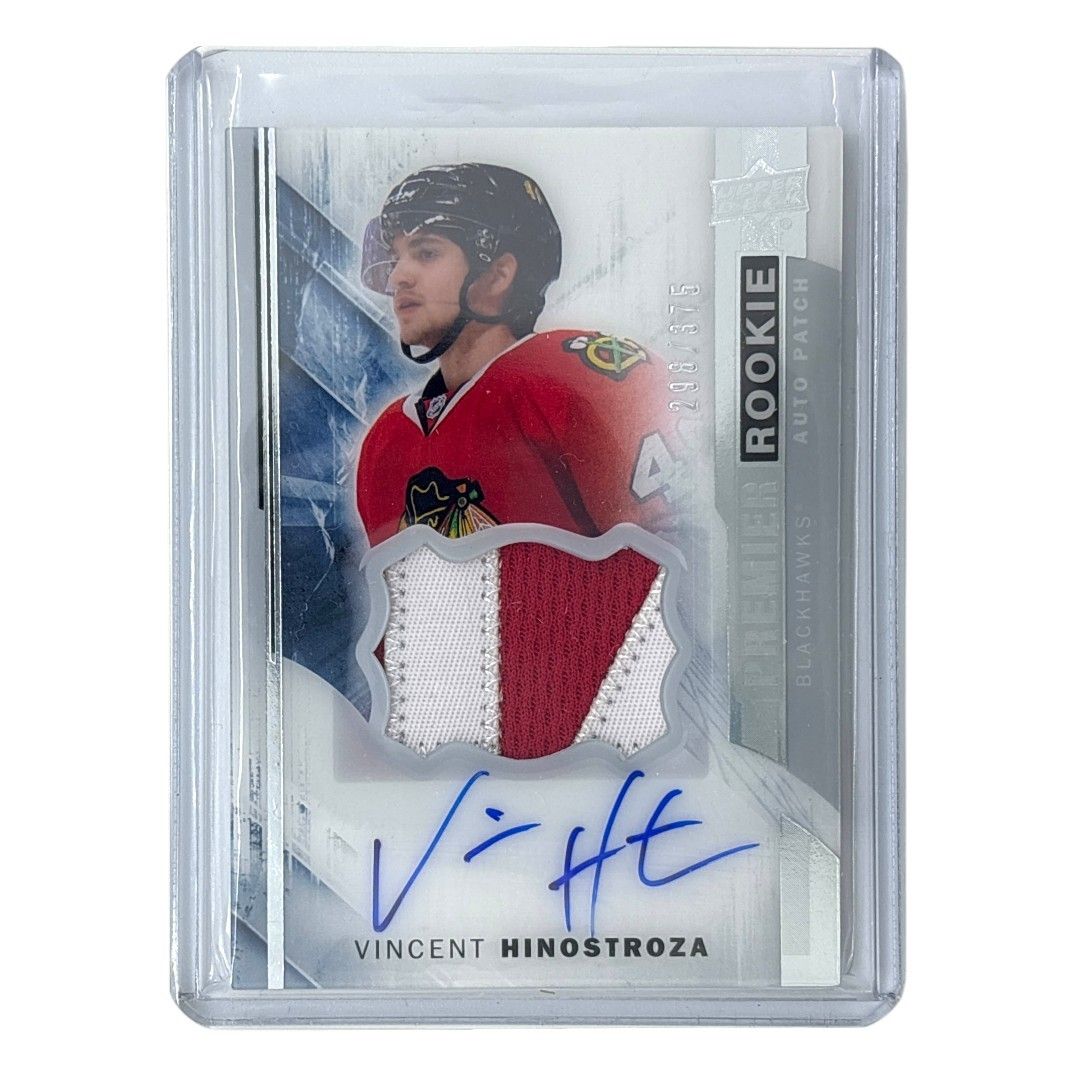 NHLカード UPPER DECK NHLカード PREMIER VINCENT HINOSTROZA BLACKHAWKS /375