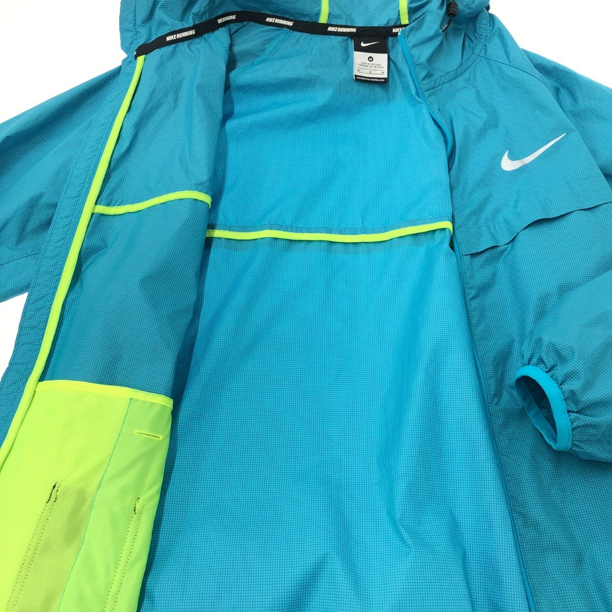 NIKE ナイキ ランニングパーカー サイズ:M ポリエステル100％/ジップ 