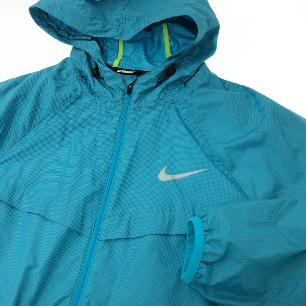 NIKE ナイキ ランニングパーカー サイズ:M ポリエステル100％/ジップ 