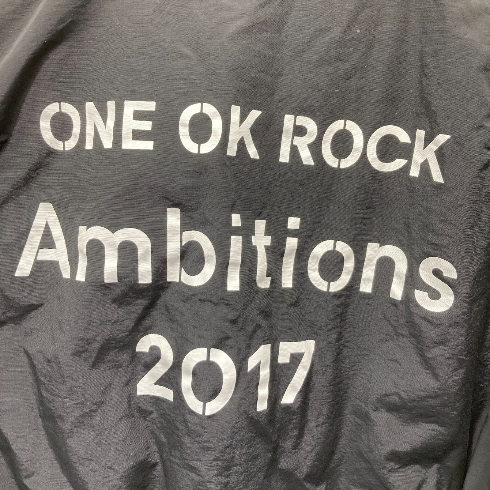 ONE OK ROCK 2017 Ambitions JAPAN TOUR ツアーグッズ MA-1 ジャケット