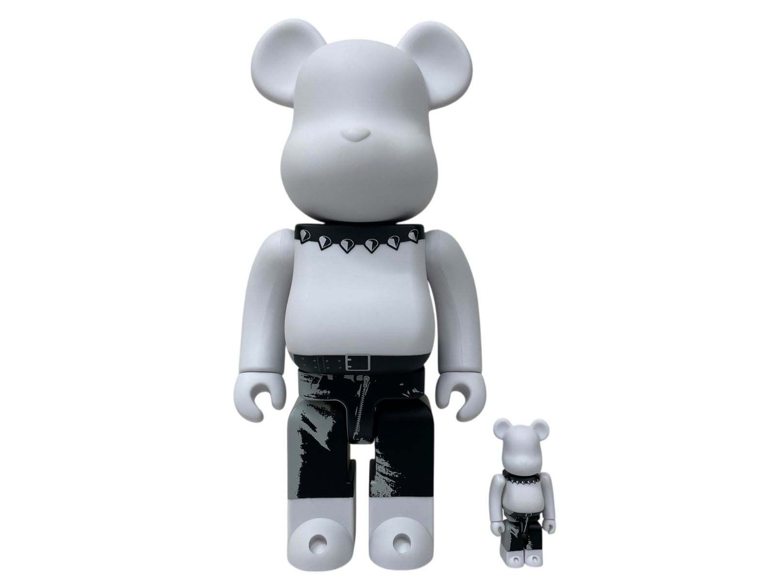 MEDICOM TOY メディコムトイ BE RBRICK Andy Warhol × The Rolling Stones ベアブリック アンディウォーホル ローリングストーンズ フィギュア ホワイト 雑貨|045