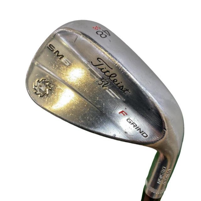中古】 タイトリスト VOKEY SPIN MILLED SM6 ツアークロム 48°/08°F