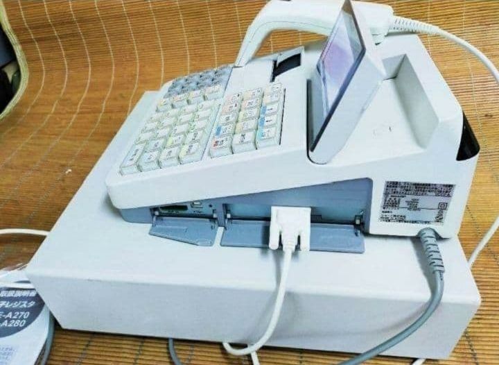 シャープレジスターXE-A270 PC連携 高額スキャナ付き 910100 - メルカリ