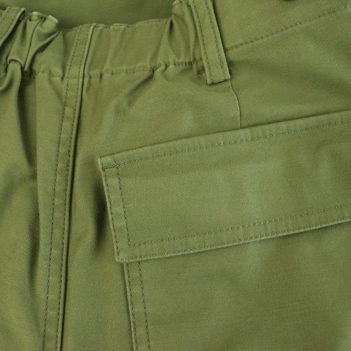 スピック&スパン Spick&Span バックサテンイージーカーゴパンツ