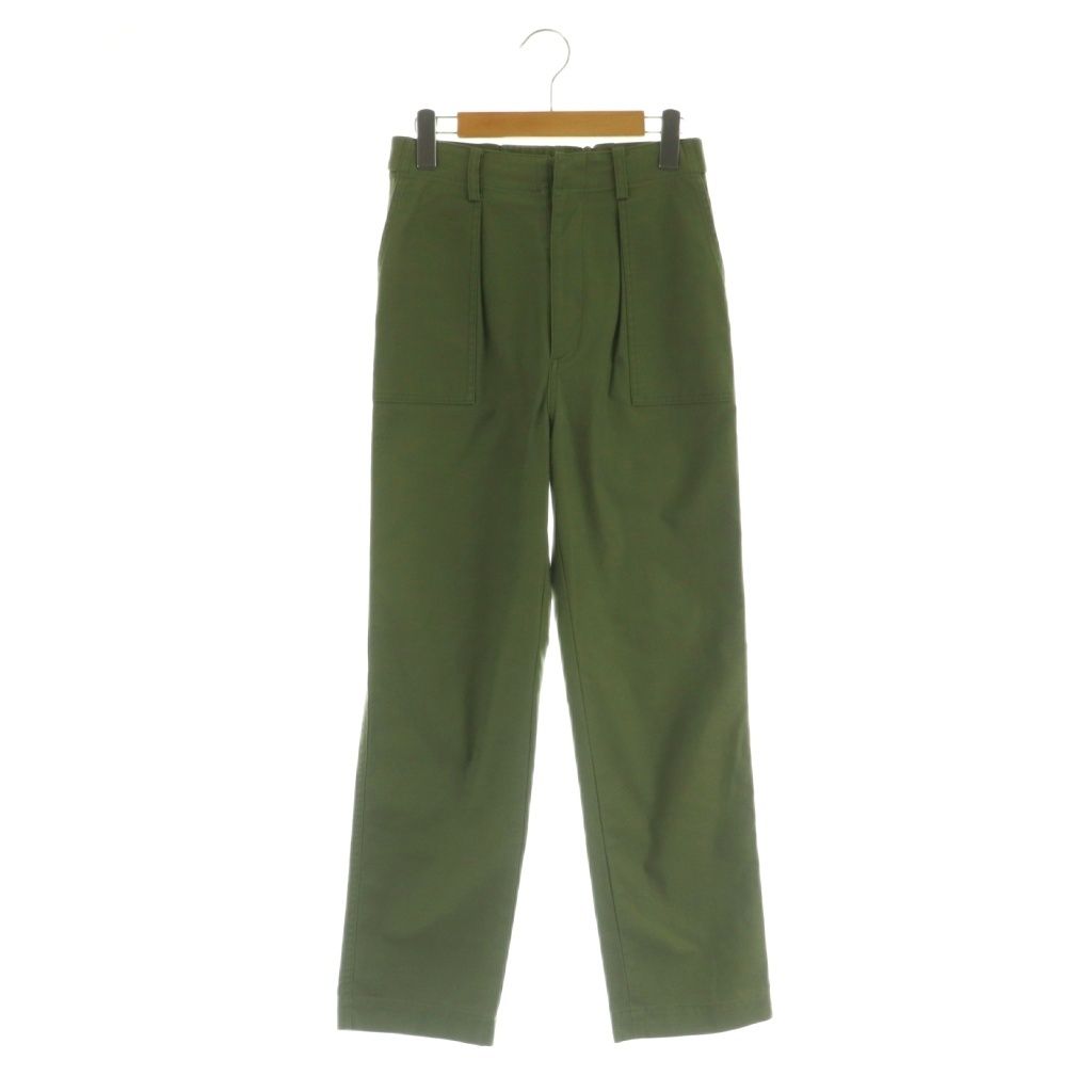 スピック&スパン Spick&Span バックサテンイージーカーゴパンツ