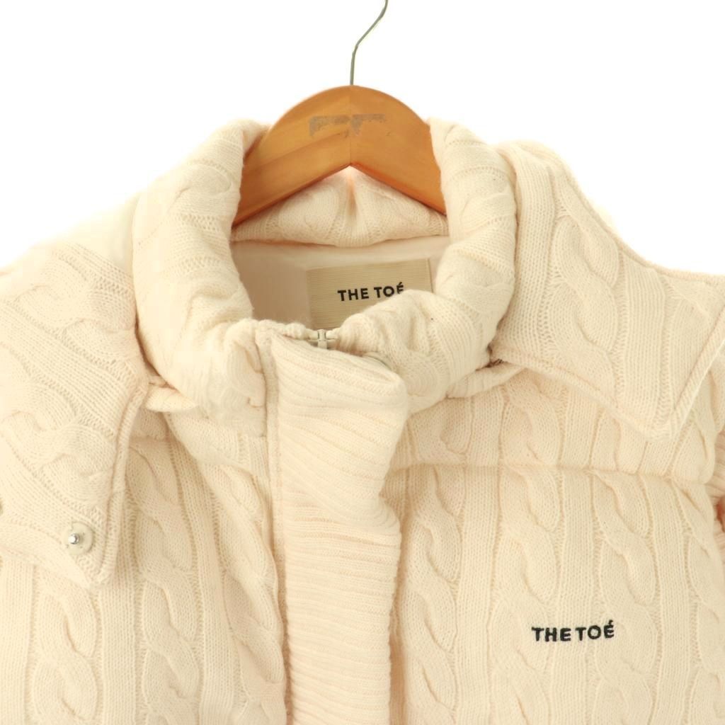 ザトゥー THE TOE SHARD KNIT DOWN ダウンジャケット ニット F