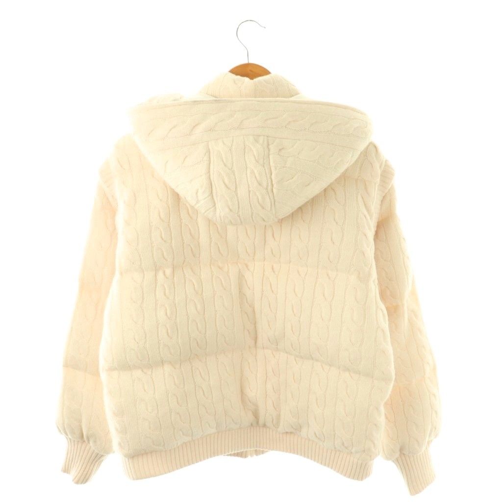 ザトゥー THE TOE SHARD KNIT DOWN ダウンジャケット ニット F