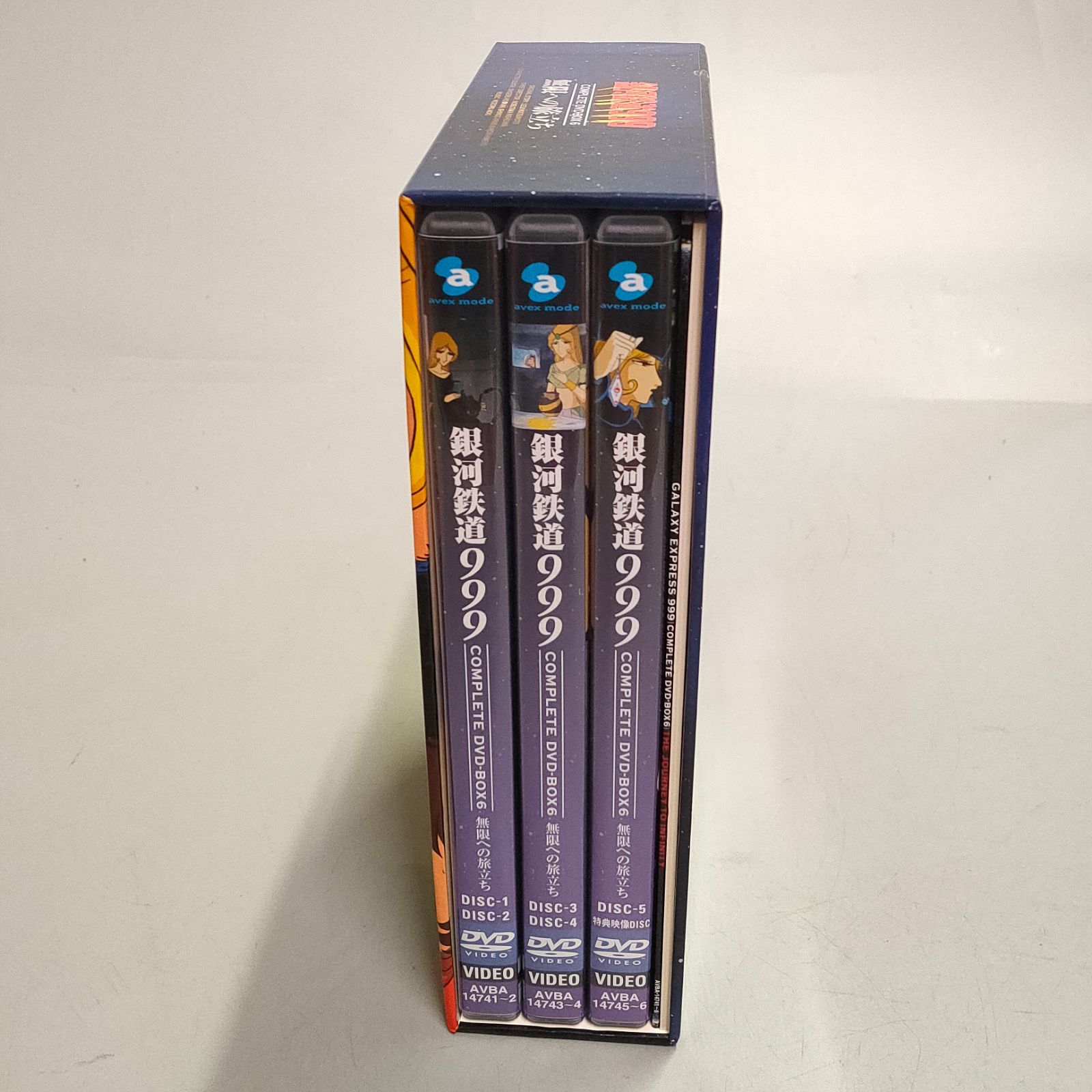 M1055☆未使用品☆◇銀河鉄道999 無限への旅立ち DVD-BOX 第6弾