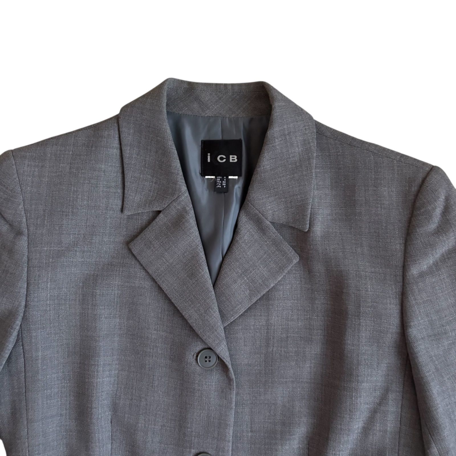 ZK33 ICB アイシービー セットアップ テーラードジャケット スカート