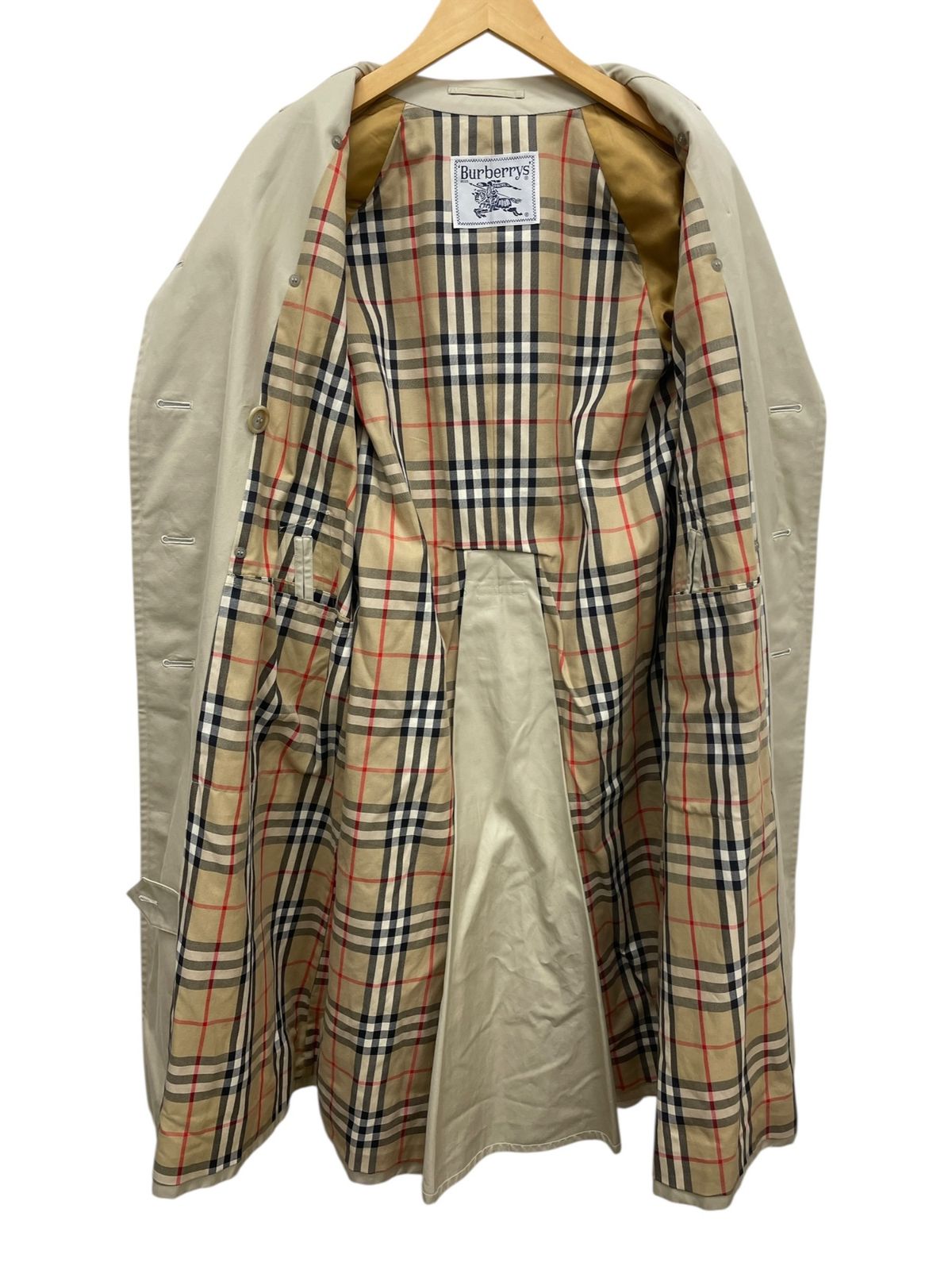BURBERRYS (バーバリーズ) トレンチコート 裏地チェック FD082-039-80