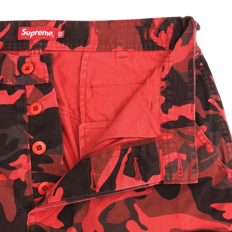 中古】Supreme 23SS Cargo Pant カーゴパンツ 32 レッド シュプリーム