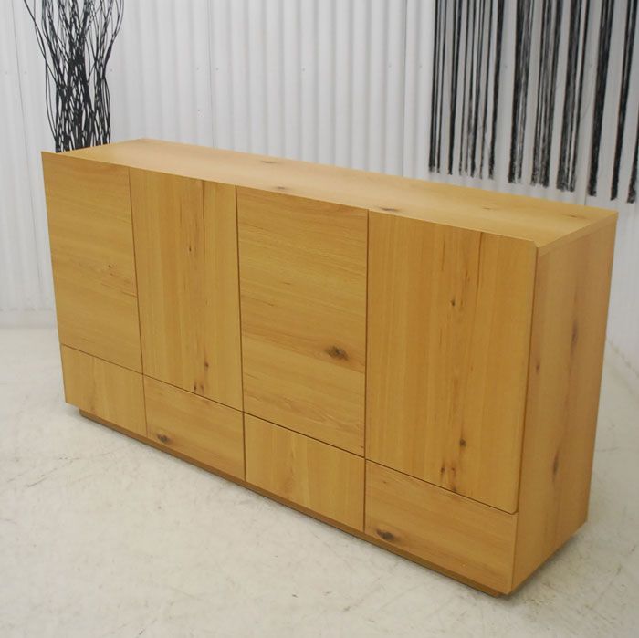 アウトレット 現品限り 一部 大 展示品 届いてすぐに使える完成品 日本製 高品質 キャビネット ボード オーク 240927-トビ160