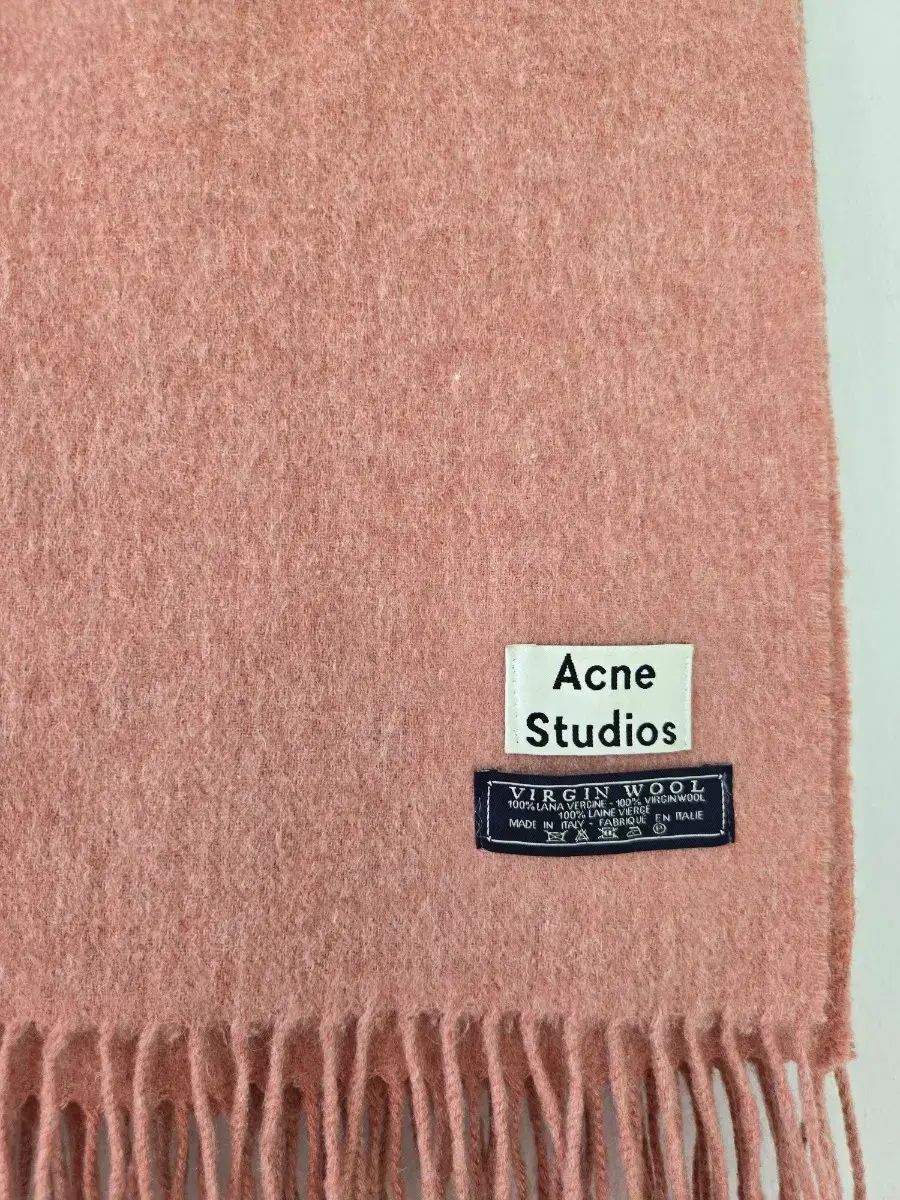 Acne Studios アクネストゥディオズ マフラー ピンク カラー