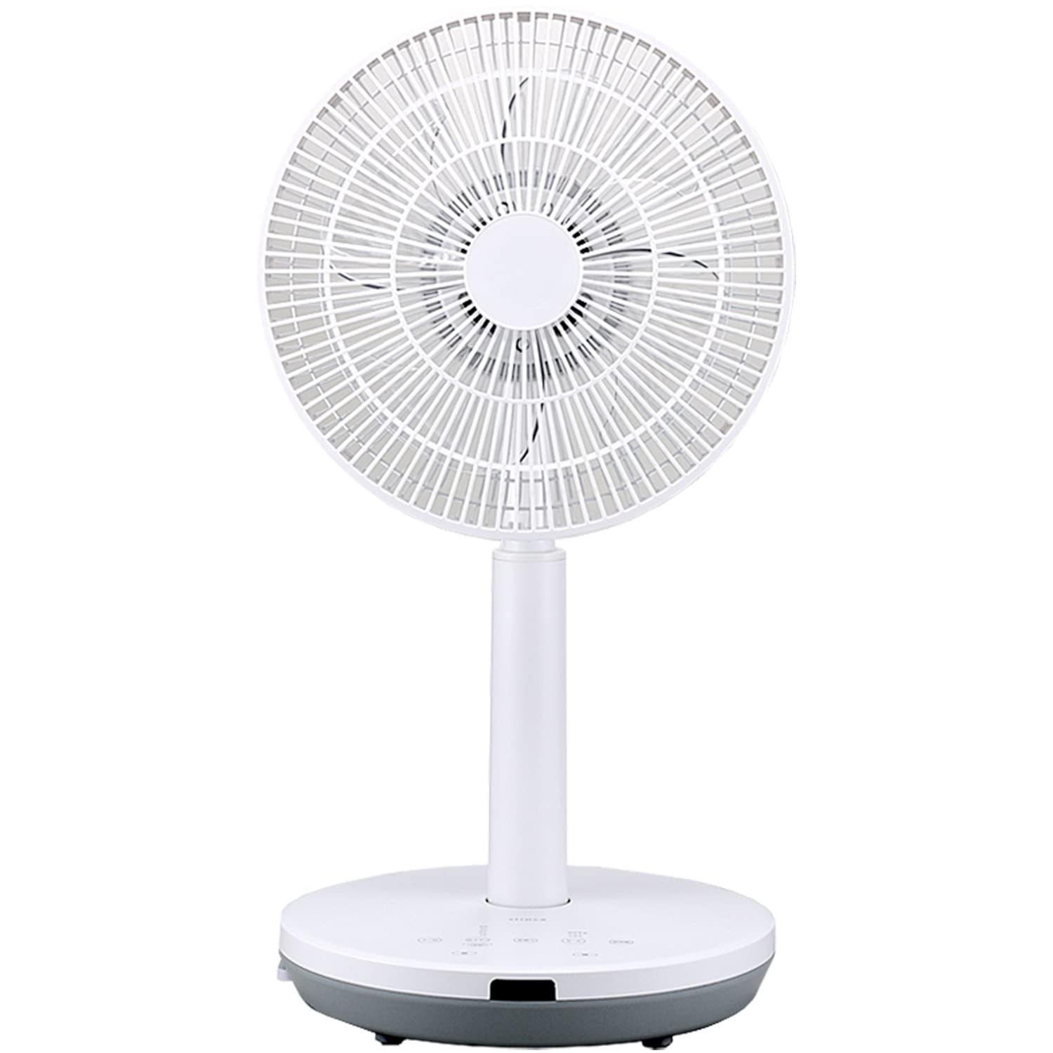 シロカ DC 扇風機 リビング サーキュレーター SF-C 151 ホワイト アロマ|リモコン付き|逆回転モード|風量8段階|省エネ