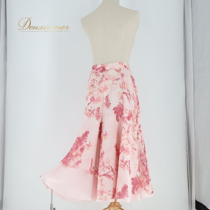 社交ダンス 衣装 スカート ピンク系 チャコット Chacott 練習 レッスン