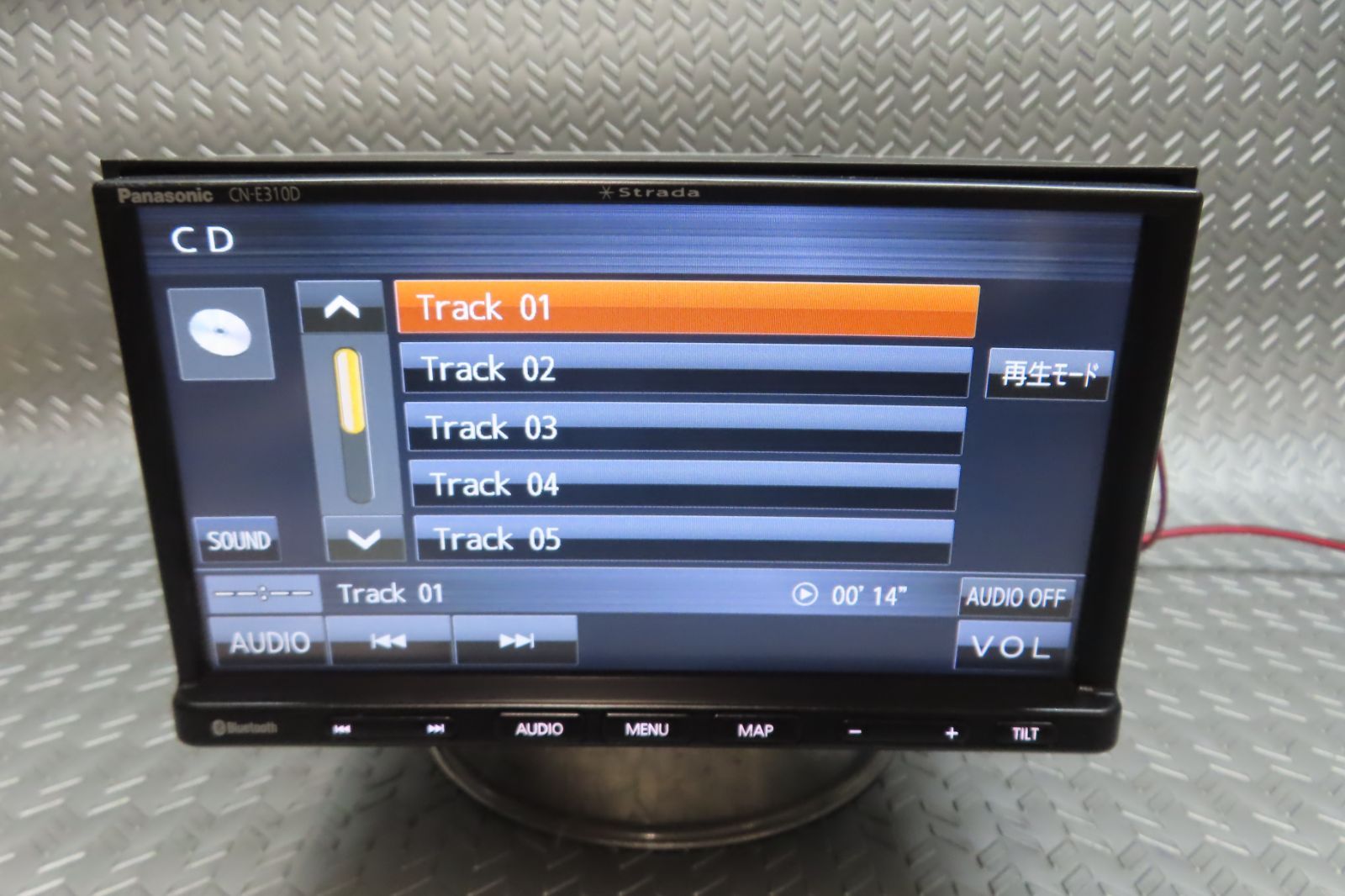 2018年/完動品保証付☆W6881/パナソニック メモリーナビ CN-E310D TV