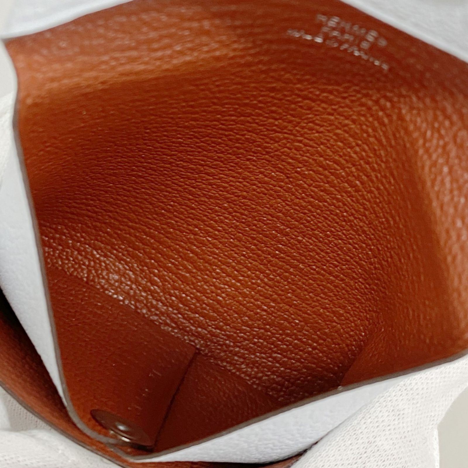  エルメス Hermes 財布 コインケース バスティアヴェルソ シェブルミゾル ブルーブリュム キュイーブル Y刻印メンズ レディース コインケース 小銭入れ 小物