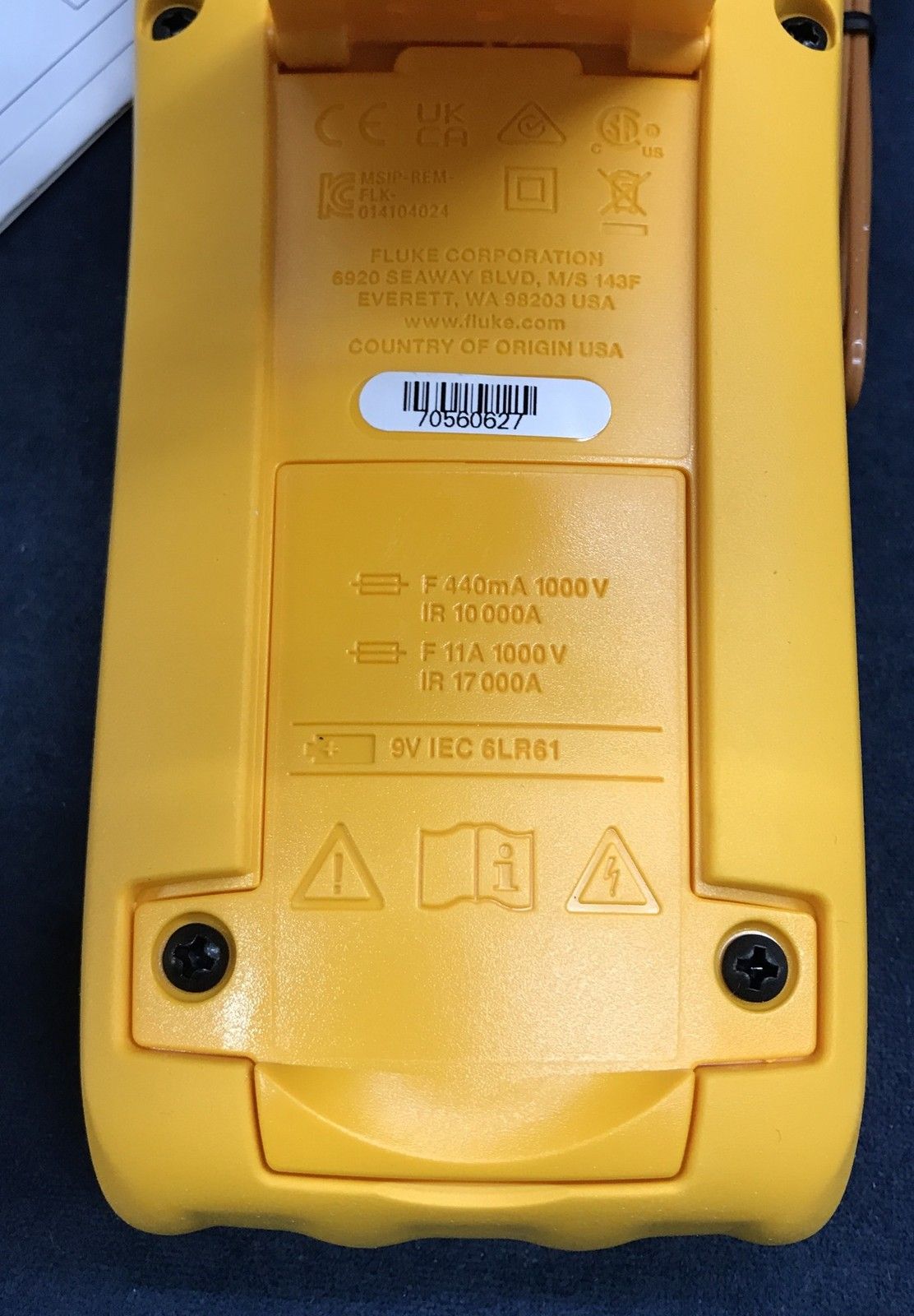 Fluke 179 True-RMS デジタルマルチメーター FLUKE-179 - 開封済み