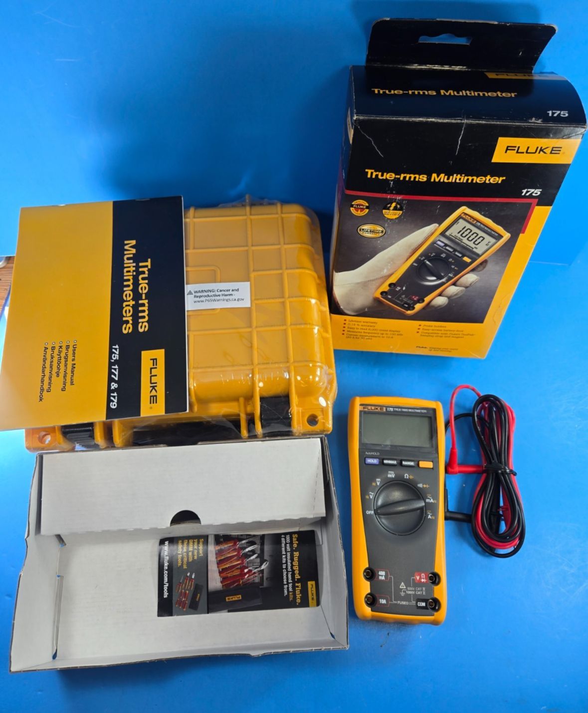 Fluke 175 TRMSマルチメーター オリジナルボックス