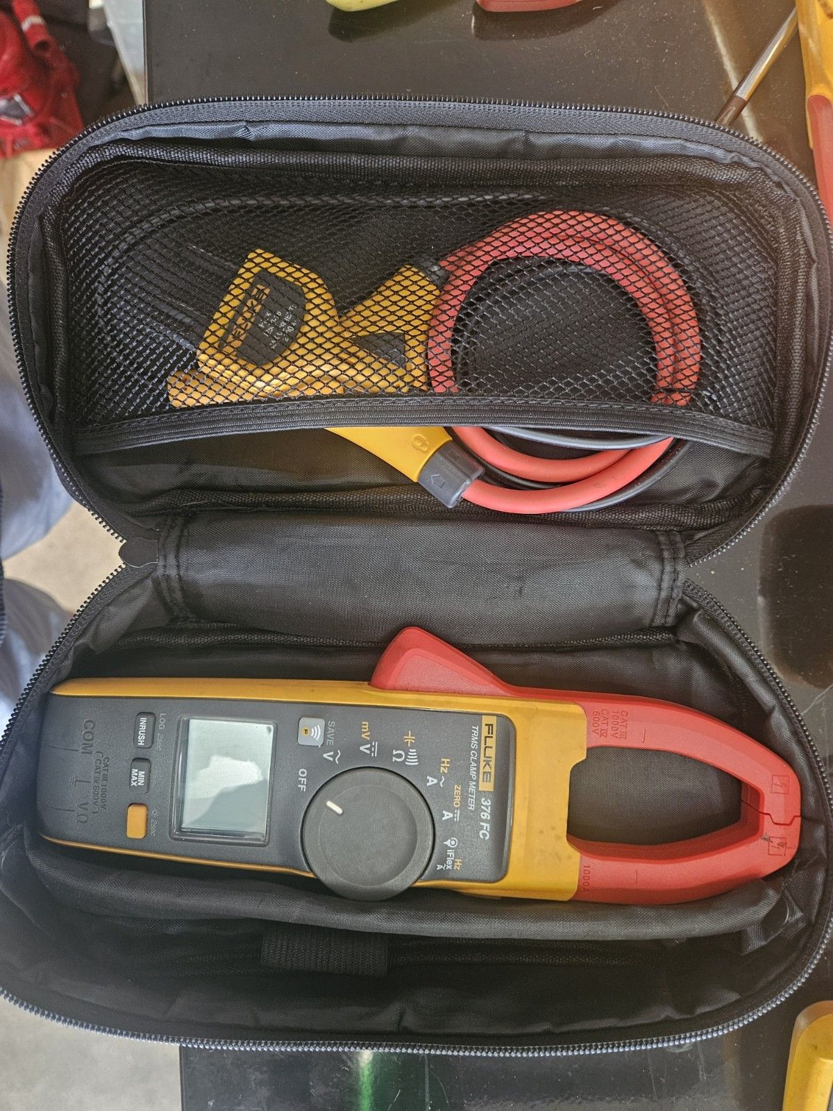 Fluke 376 真の実効値 AC DC クランプメーター Iflex