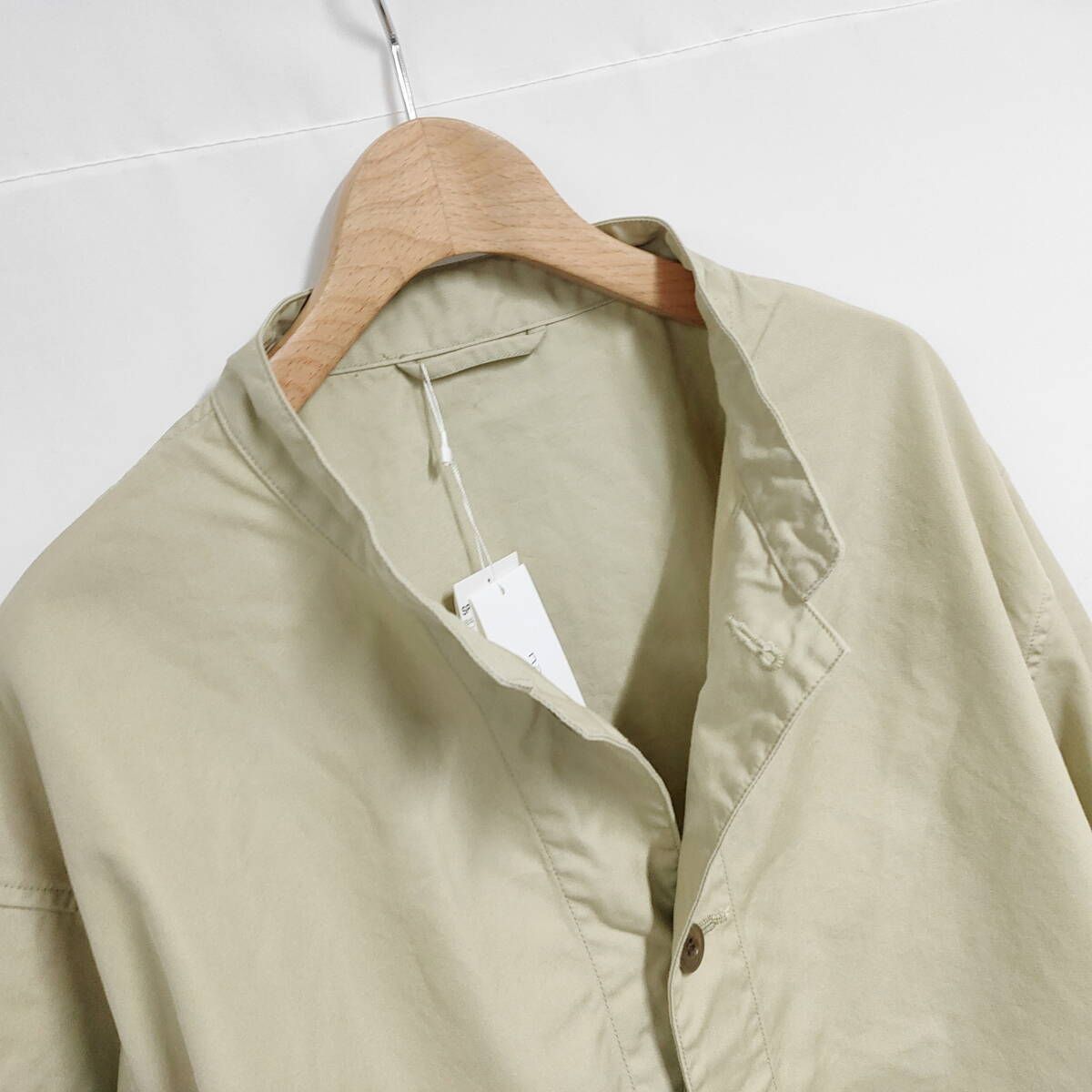 新品未使用 nanamica（ナナミカ） バンドカラーシャツジャケット XL 