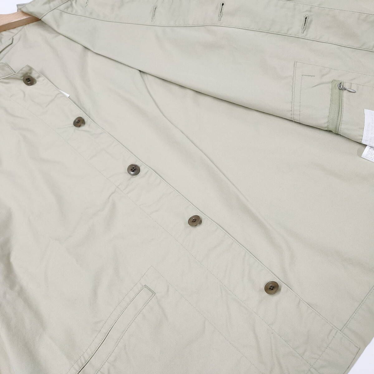 新品未使用 nanamica（ナナミカ） バンドカラーシャツジャケット XL 