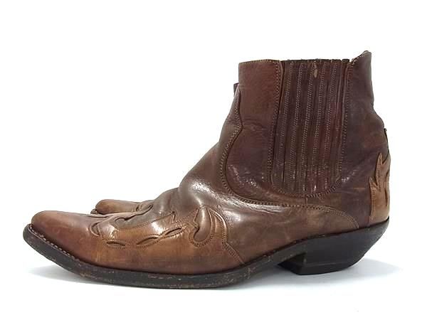 SANCHO サンチョ レザー ウエスタンブーツ ショートブーツ 表記サイズ