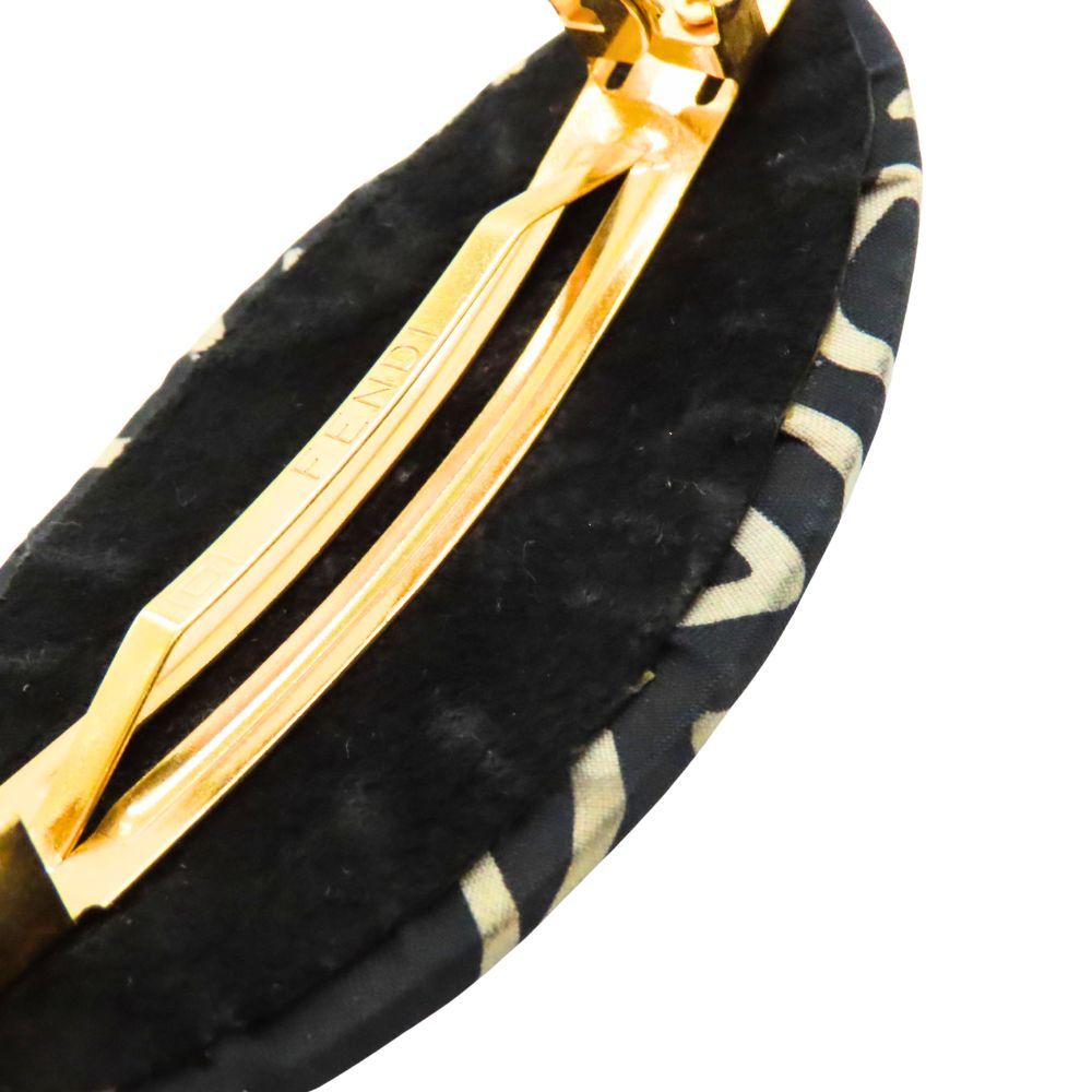 中古】FENDI フェンディ バレッタ ヘア アクセサリー 髪留め