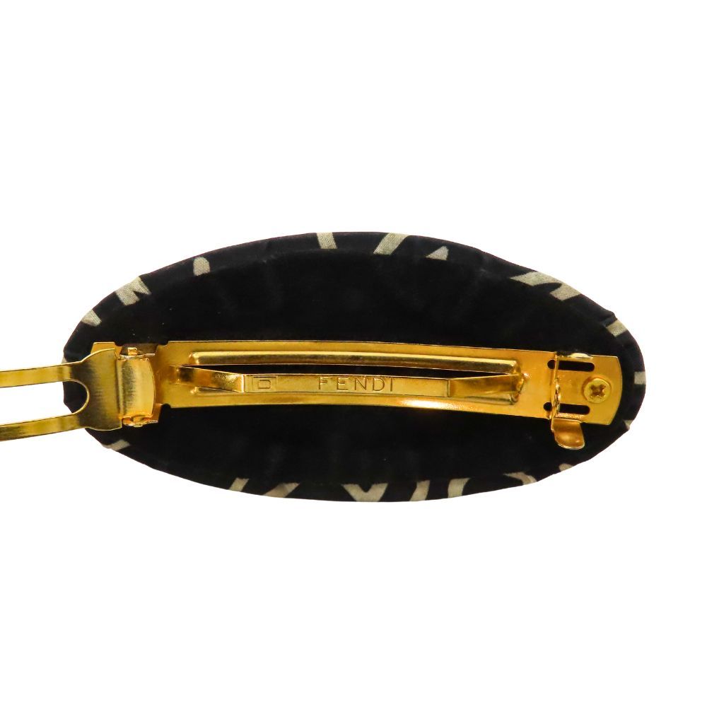 中古】FENDI フェンディ バレッタ ヘア アクセサリー 髪留め